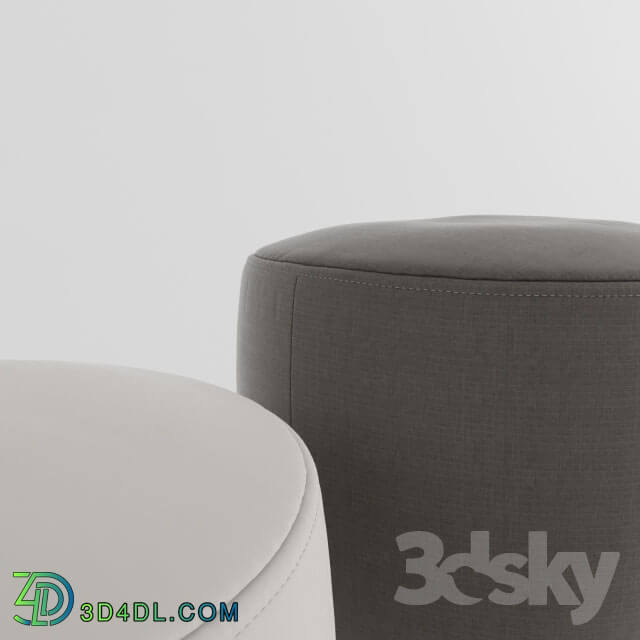 Other soft seating - Pouf Giorgetti Topaz