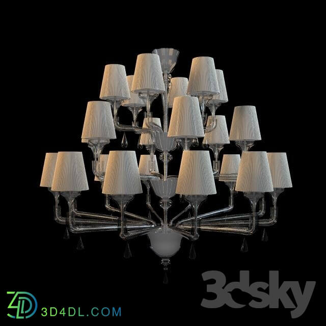 Ceiling light - BAROVIER TOSO NEVADA 5549 _