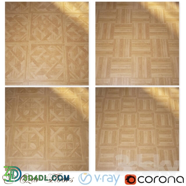 Other decorative objects - Czare Floors Part 3 - M29_ Bordeaux_ Versailles_ Monticello
