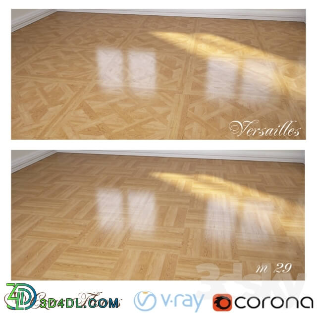 Other decorative objects - Czare Floors Part 3 - M29_ Bordeaux_ Versailles_ Monticello