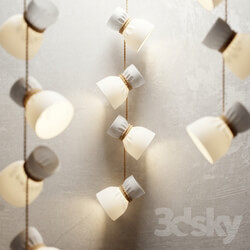 Ceiling light - Simon Nauri APPLIQUE CREASE 