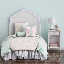 Bed - Baby bed and nightstand Juliette_ Pottery barn kids 