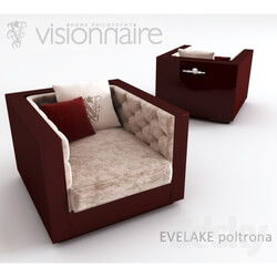 Arm chair - Visionnaire EVELAKE 