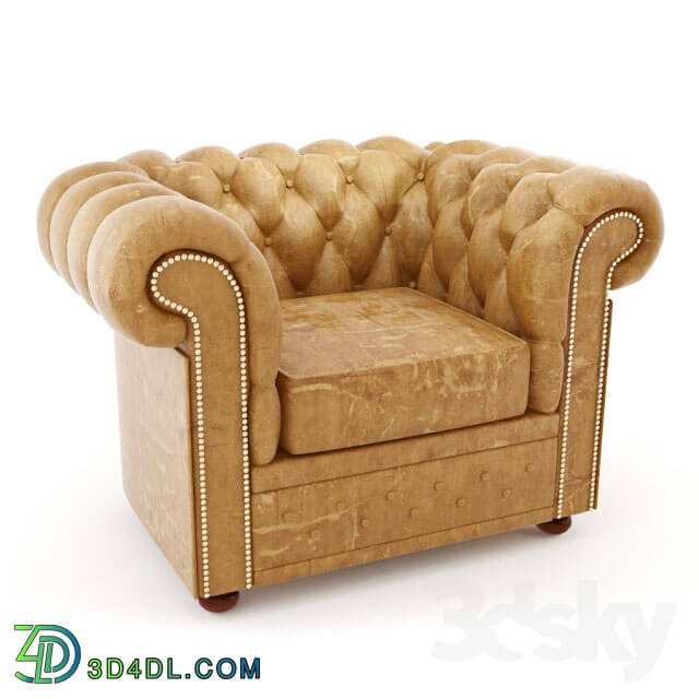 Arm chair - Chesterfield armchair