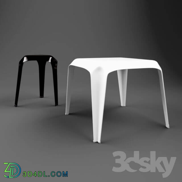 Table _ Chair - Table and stool Cappellini