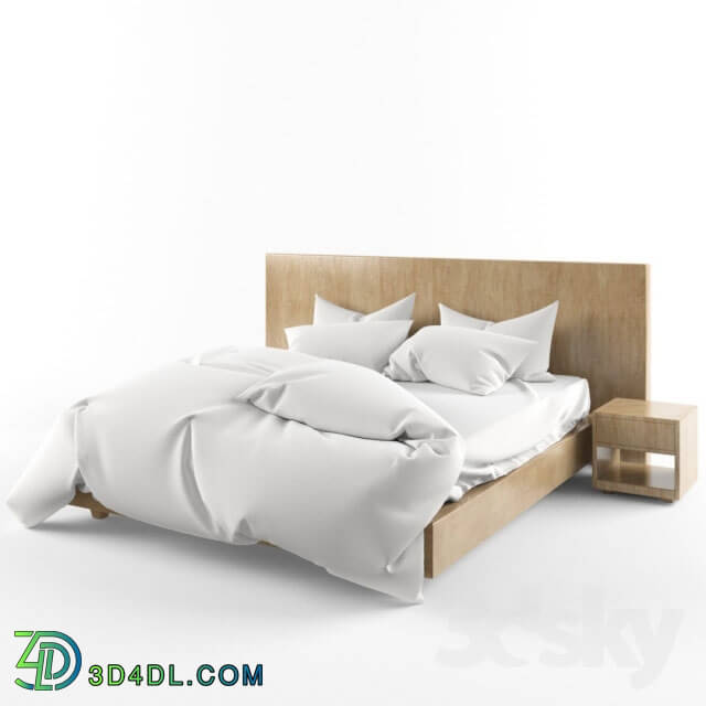 Bed - Modern White Bed