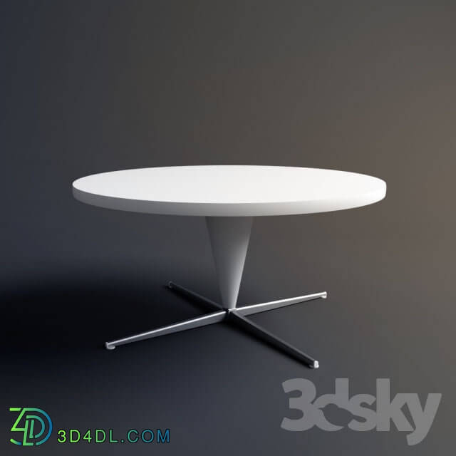 Table - Vitra Cone Table Verner Panton_ 1958