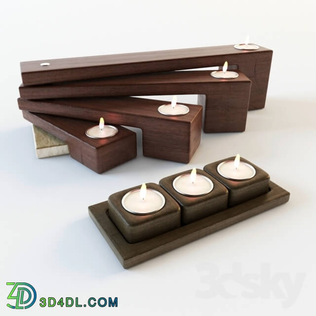 Decorative set - Tealight Candle Set