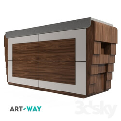 Sideboard _ Chest of drawer - Art Way - Chest Tiwanaku 