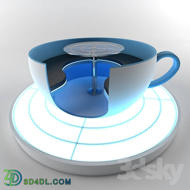 Restaurant - cafeteria cup table