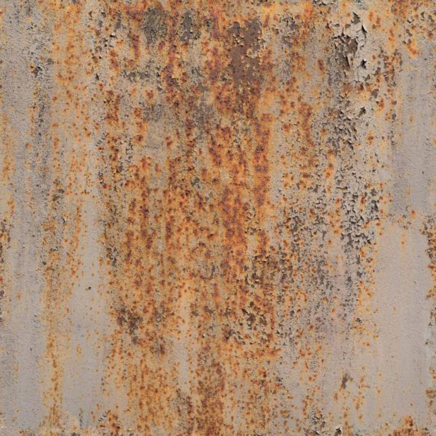 Rust Mixed On Paint (004)
