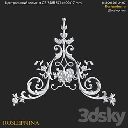 Central element CE 748R from RosLepnina.ru 3D Models 3DSKY 
