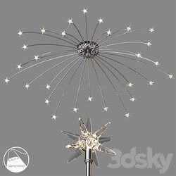 LampsShop.ru PL3019 Chandelier Gypsophila Ceiling lamp 3D Models 3DSKY 