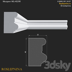 Molding MG 4029R from RosLepnina 3D Models 3DSKY 
