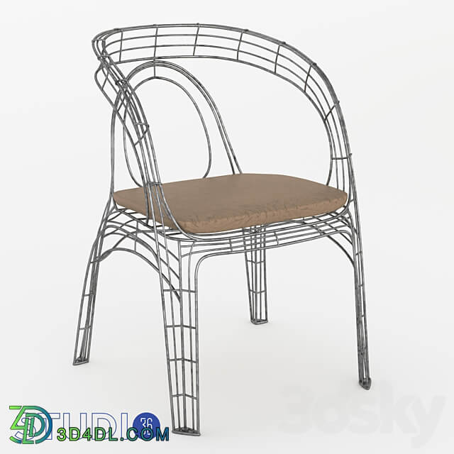 OM Chair Dialma Brown DB006276 from STUDIO36SHOP.RU 3D Models 3DSKY