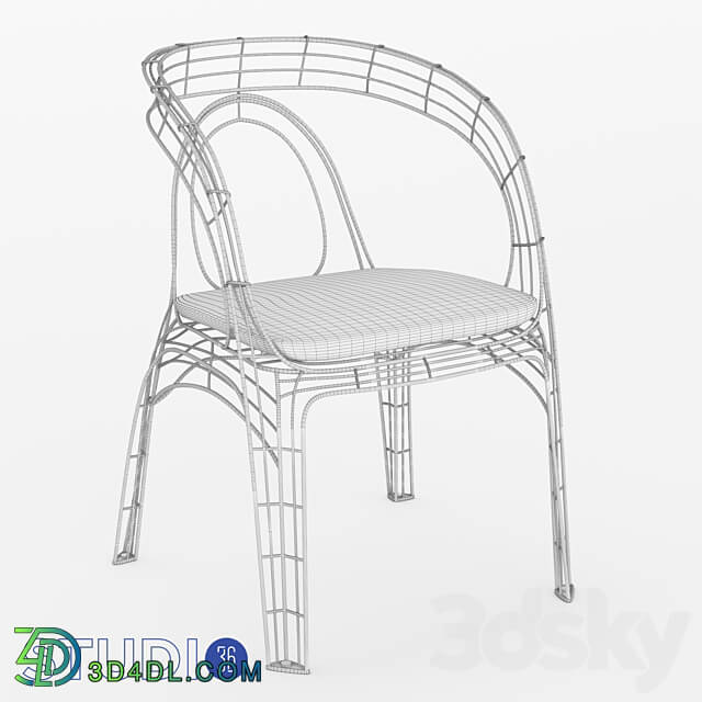 OM Chair Dialma Brown DB006276 from STUDIO36SHOP.RU 3D Models 3DSKY