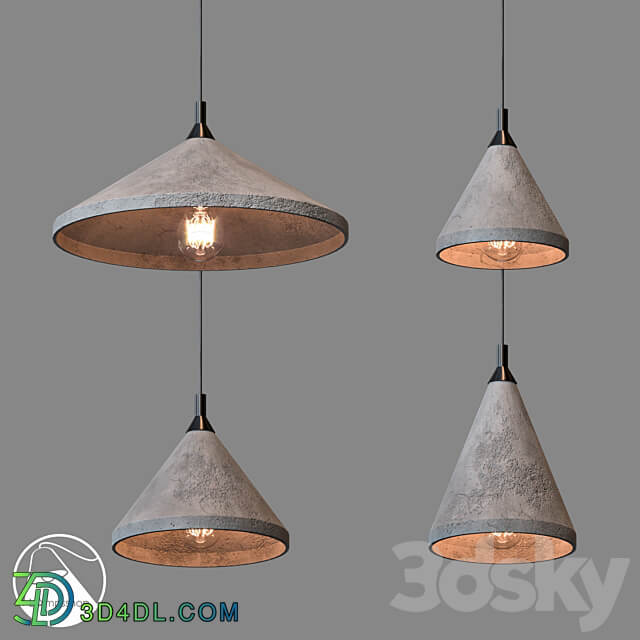 LampsShop.ru PDL2111 Pendant Cone Pendant light 3D Models 3DSKY