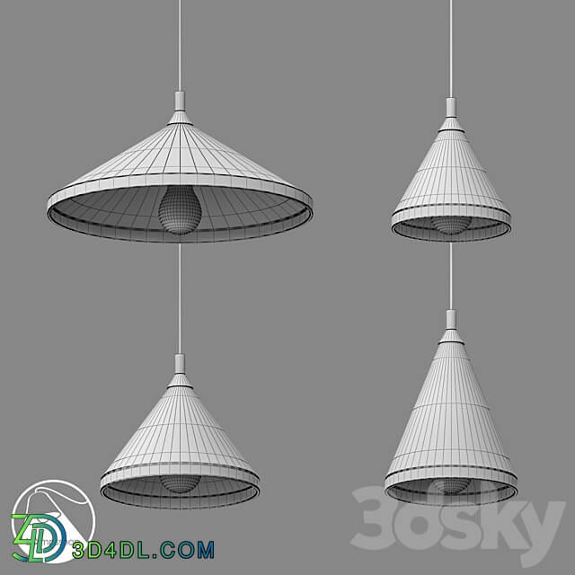 LampsShop.ru PDL2111 Pendant Cone Pendant light 3D Models 3DSKY