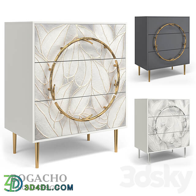 Chest of drawers Art Style Sideboard Chest of drawer 3D Models 3DSKY