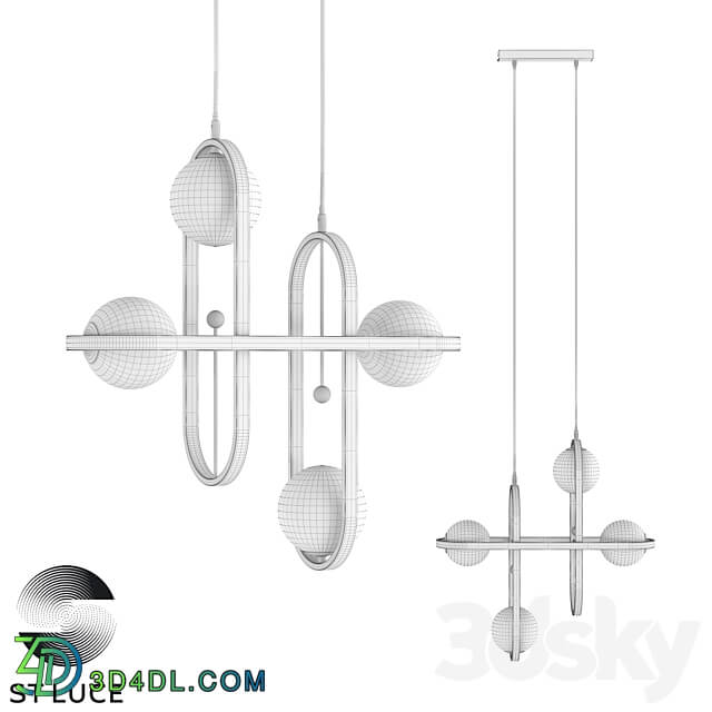 SL1201.203.04 OM Pendant light 3D Models 3DSKY