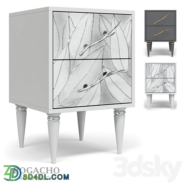 bedside table Art Classic Sideboard Chest of drawer 3D Models 3DSKY