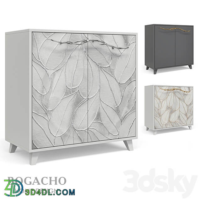 Chest of drawers Art with hinged doors Sideboard Chest of drawer 3D Models 3DSKY