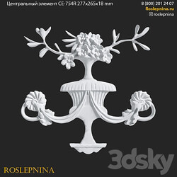 Central element CE 754R from RosLepnina.ru 3D Models 3DSKY 
