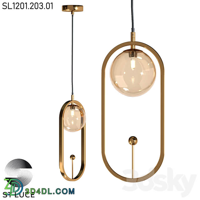 SL1201.203.01 OM Pendant light 3D Models 3DSKY