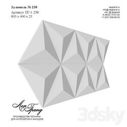 3D panel 238 lepgrand.ru 3D Models 