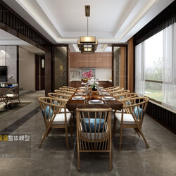 3D66 2016 Dining Room 860 C008 Chinese 