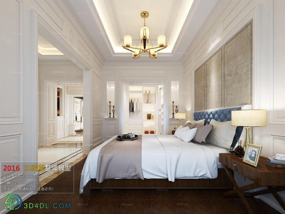 3D66 2016 European Style Bedroom 1067 D007