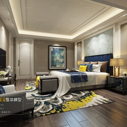 3D66 2016 European Style Bedroom 1068 D008 