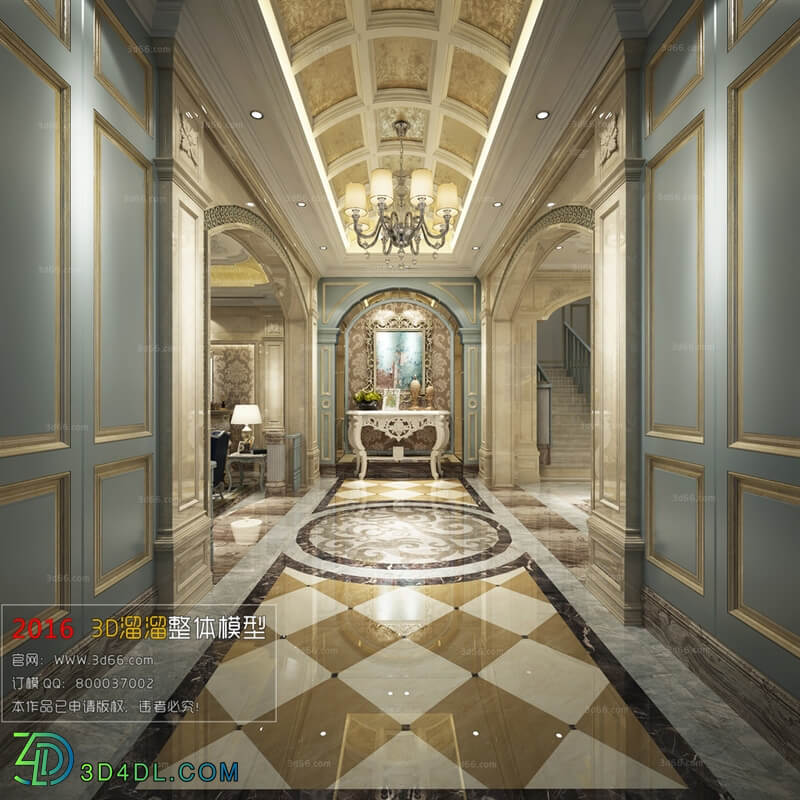 3D66 2016 European Style Lobby 1290 D003