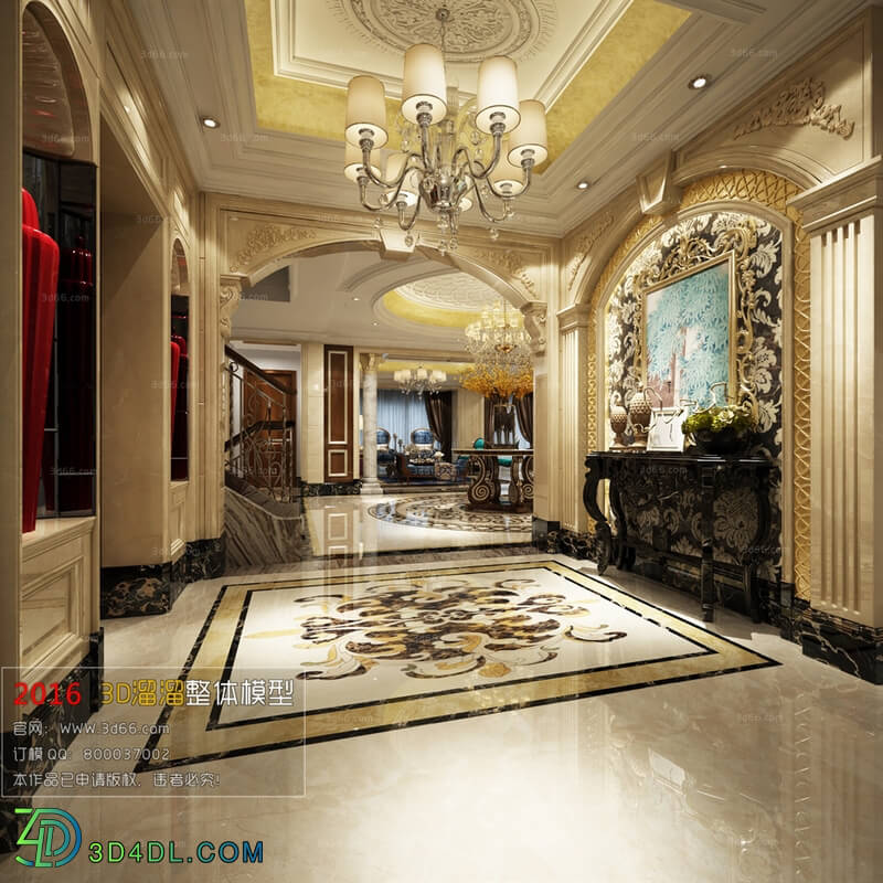 3D66 2016 European Style Lobby 1291 D004