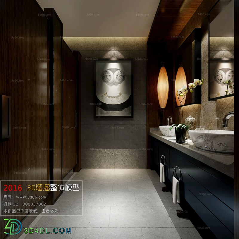 3D66 2016 Fusion Style Bathroom 1189 J001