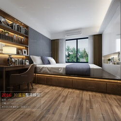 3D66 2016 Fusion Style Bedroom 1138 J022 
