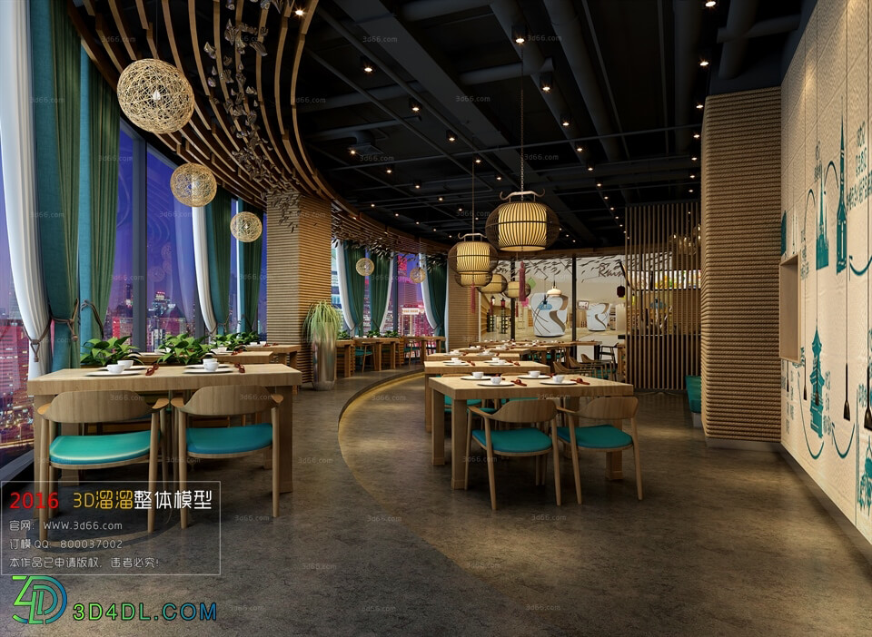 3D66 2016 Fusion Style Restaurant 1474 J005