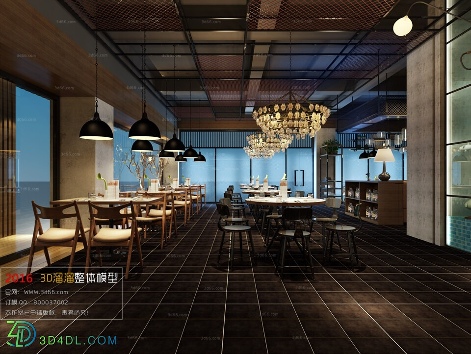 3D66 2016 Industrial Style Tea Room 1441 H014