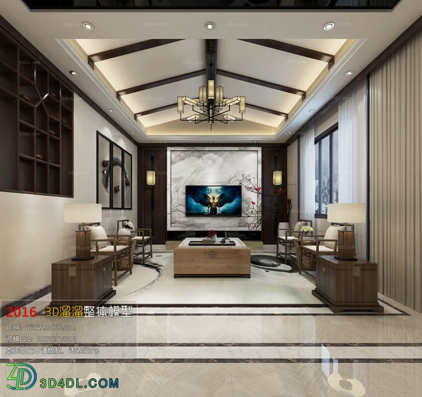 3D66 2016 Living Room Space 546 C009 Chinese