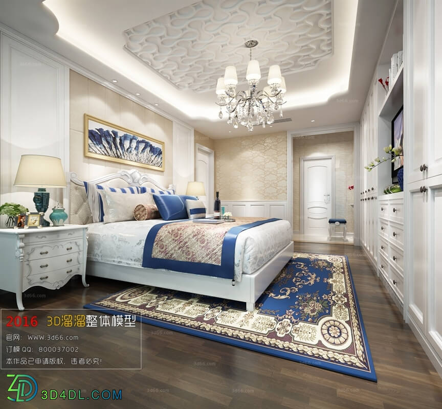 3D66 2016 Mediterranean Style Bedroom 1111 G004