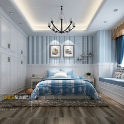 3D66 2016 Mediterranean Style Bedroom 1112 G005 