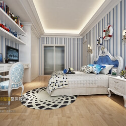 3D66 2016 Mediterranean Style Bedroom 1113 G006 