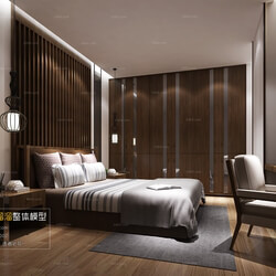 3D66 2016 Modern Style Bedroom Hotel 1805 A021 