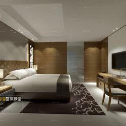 3D66 2016 Modern Style Bedroom Hotel 1810 A026 