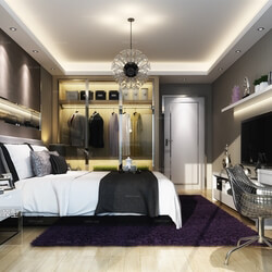 3D66 2016 Modern Style Bedroom 960 A026 