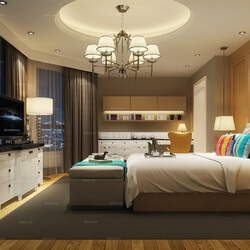 3D66 2016 Modern Style Bedroom 961 A027 