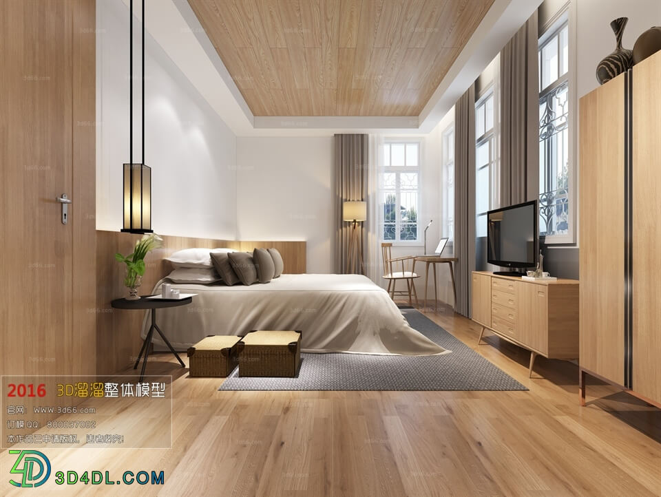3D66 2016 Modern Style Bedroom 966 A032