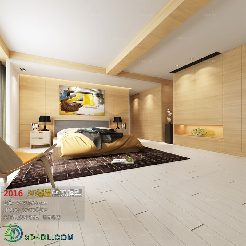 3D66 2016 Modern Style Bedroom 976 A042