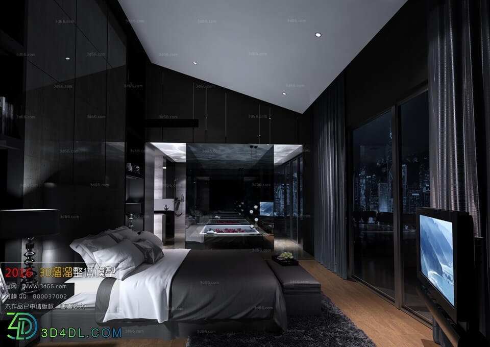 3D66 2016 Modern Style Bedroom 981 A047