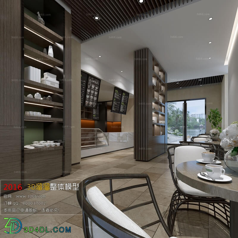 3D66 2016 Modern Style Coffee Shop 1410 A011